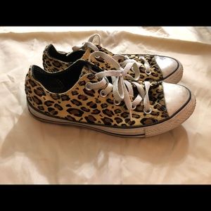 Leopard print sneakers